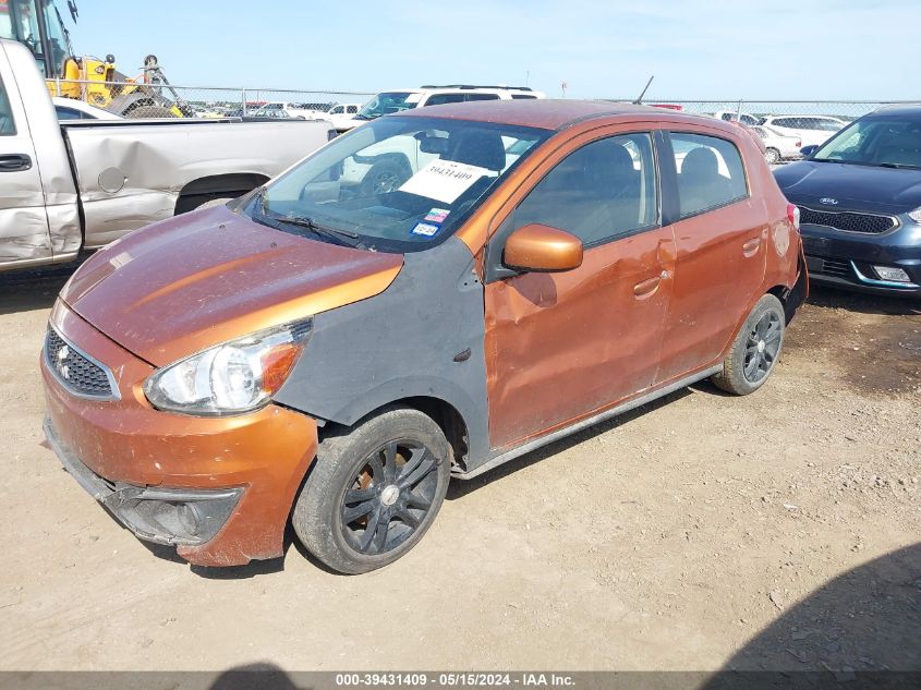 2017 Mitsubishi Mirage Es VIN: ML32A3HJ5HH016506 Lot: 39431409