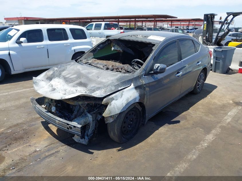 2017 Nissan Sentra Sv VIN: 3N1AB7APXHL648241 Lot: 39431411