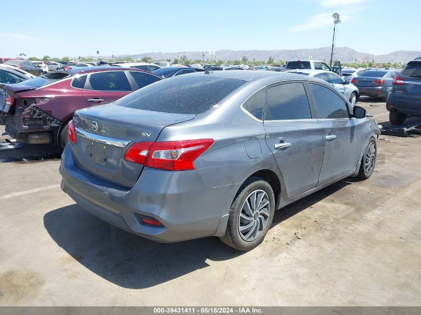 2017 Nissan Sentra Sv VIN: 3N1AB7APXHL648241 Lot: 39431411