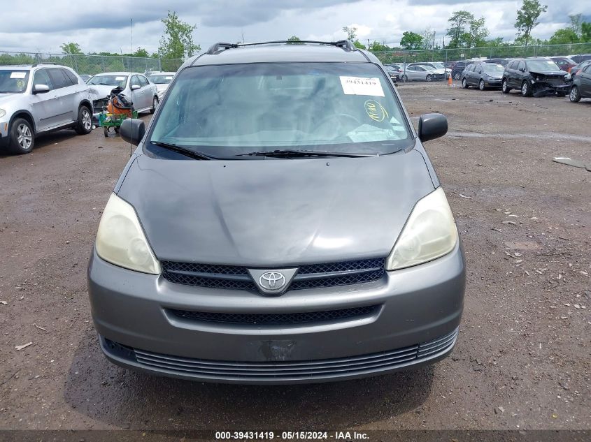 2005 Toyota Sienna Le VIN: 5TDZA23C75S386944 Lot: 39431419