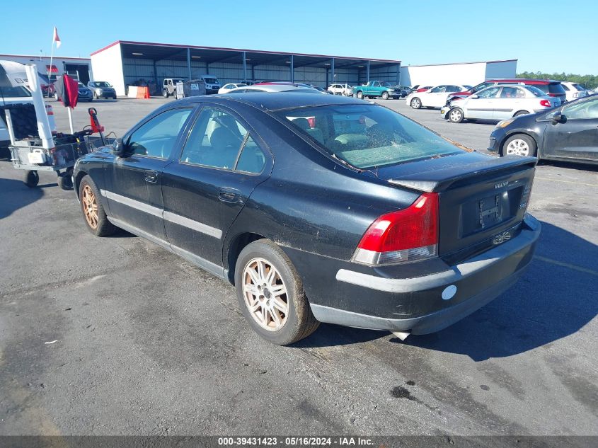 2003 Volvo S60 VIN: YV1RS61T232259931 Lot: 39431423