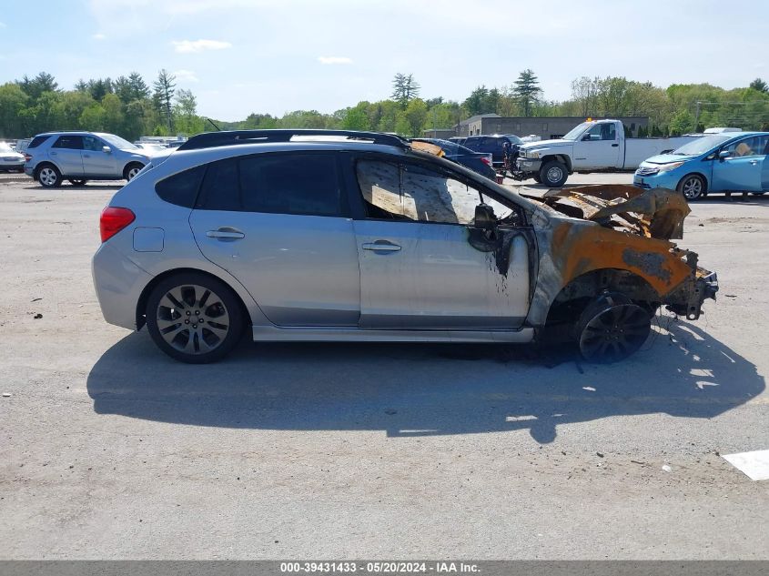 2013 Subaru Impreza 2.0I Sport Limited VIN: JF1GPAS62DH206449 Lot: 39431433