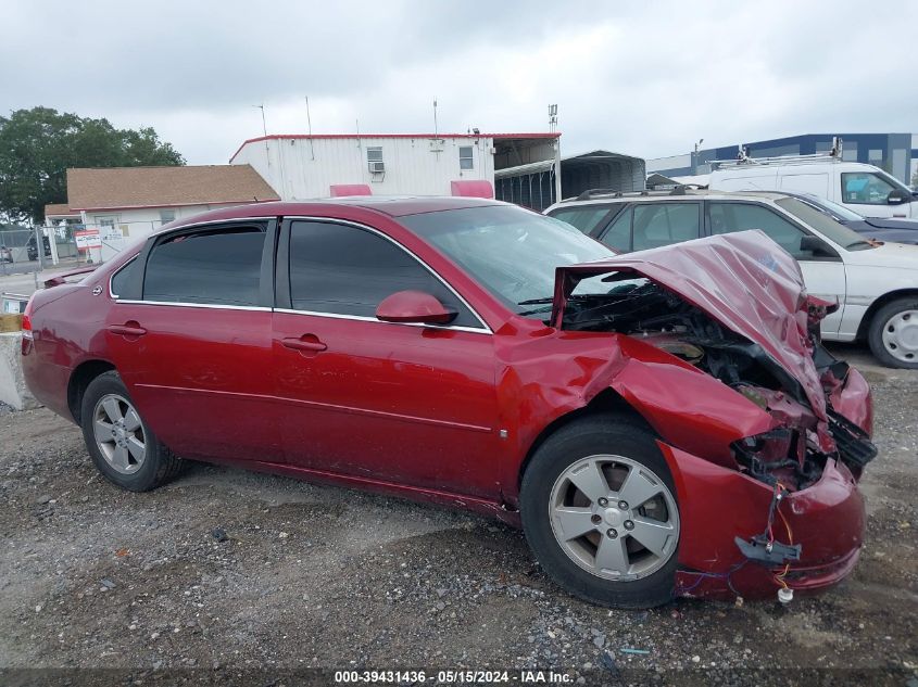 2008 Chevrolet Impala Lt VIN: 2G1WT58K281275205 Lot: 39431436