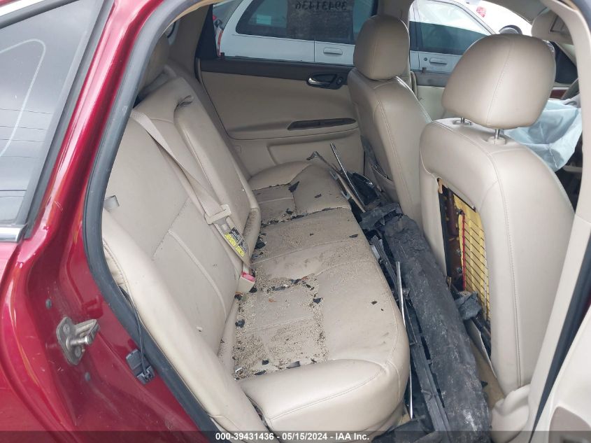 2008 Chevrolet Impala Lt VIN: 2G1WT58K281275205 Lot: 39431436