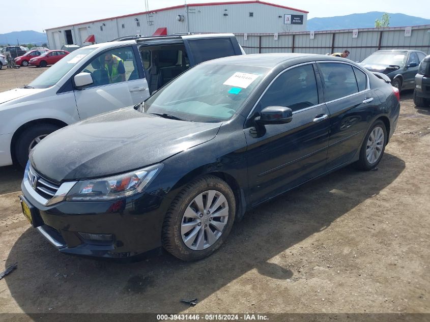 2014 Honda Accord Ex-L V-6 VIN: 1HGCR3F82EA004121 Lot: 39431446