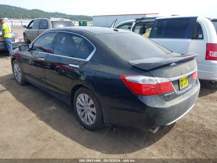 2014 Honda Accord Ex-L V-6 VIN: 1HGCR3F82EA004121 Lot: 39431446