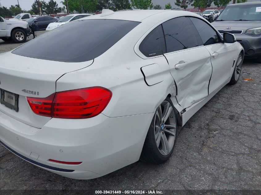 2016 BMW 428I Gran Coupe VIN: WBA4A9C54GG505287 Lot: 39431449