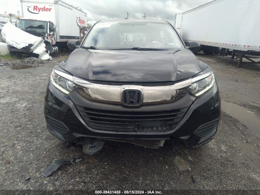 2019 Honda Hr-V Lx VIN: 3CZRU6H38KG721947 Lot: 39431458