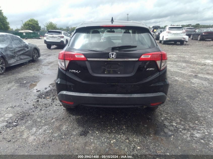 2019 Honda Hr-V Lx VIN: 3CZRU6H38KG721947 Lot: 39431458