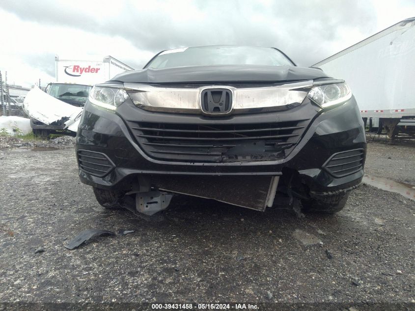 2019 Honda Hr-V Lx VIN: 3CZRU6H38KG721947 Lot: 39431458