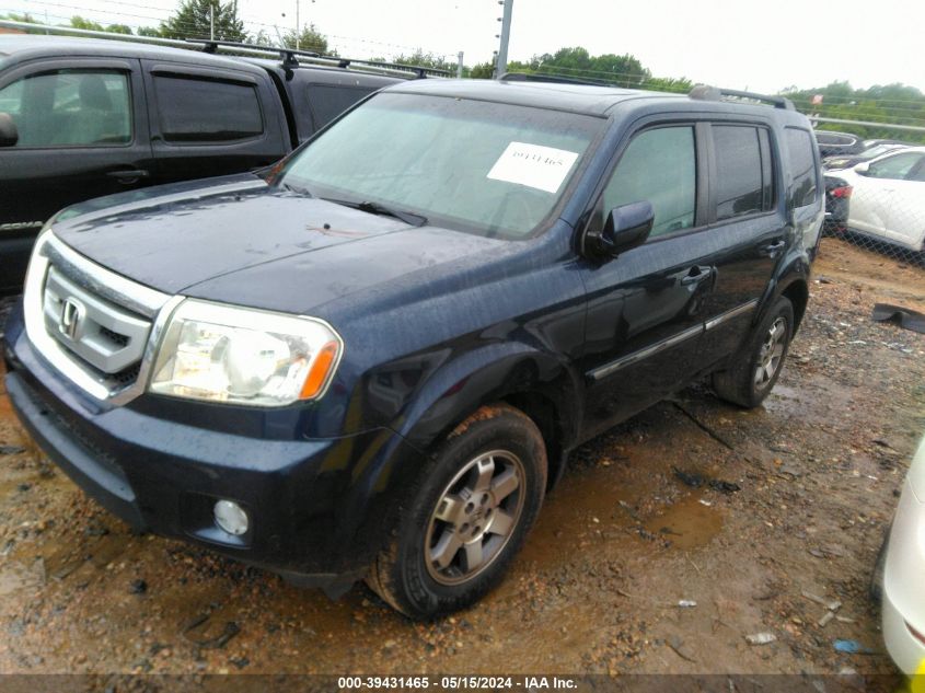 2011 Honda Pilot Touring VIN: 5FNYF4H94BB048438 Lot: 39431465