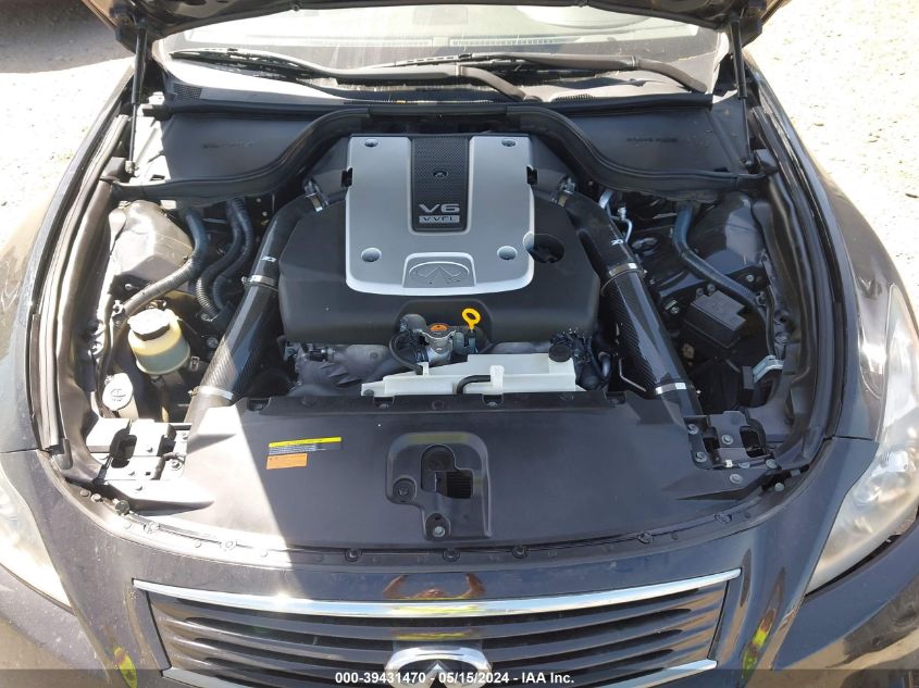 2011 Infiniti G37 Sport VIN: JN1CV6EK5BM213696 Lot: 39431470