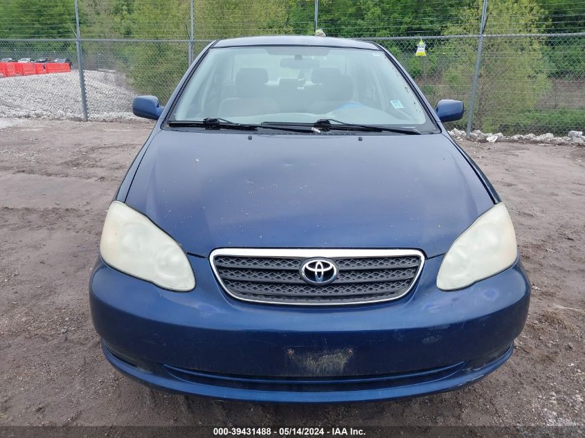 2006 Toyota Corolla Le VIN: 1NXBR32E76Z628045 Lot: 39431488