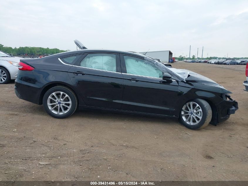 2020 Ford Fusion Se VIN: 3FA6P0HD3LR107776 Lot: 39431496