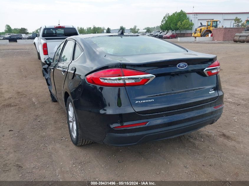 2020 Ford Fusion Se VIN: 3FA6P0HD3LR107776 Lot: 39431496