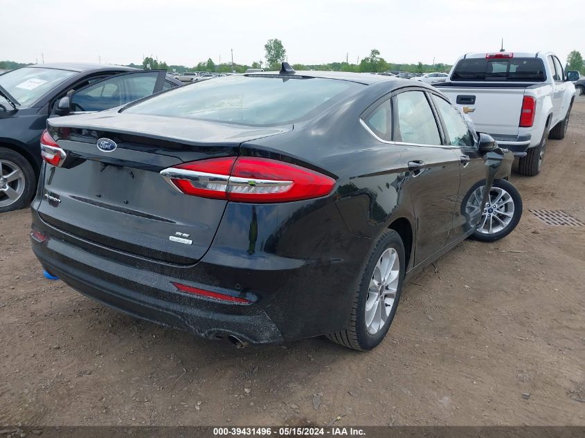 2020 FORD FUSION SE - 3FA6P0HD3LR107776