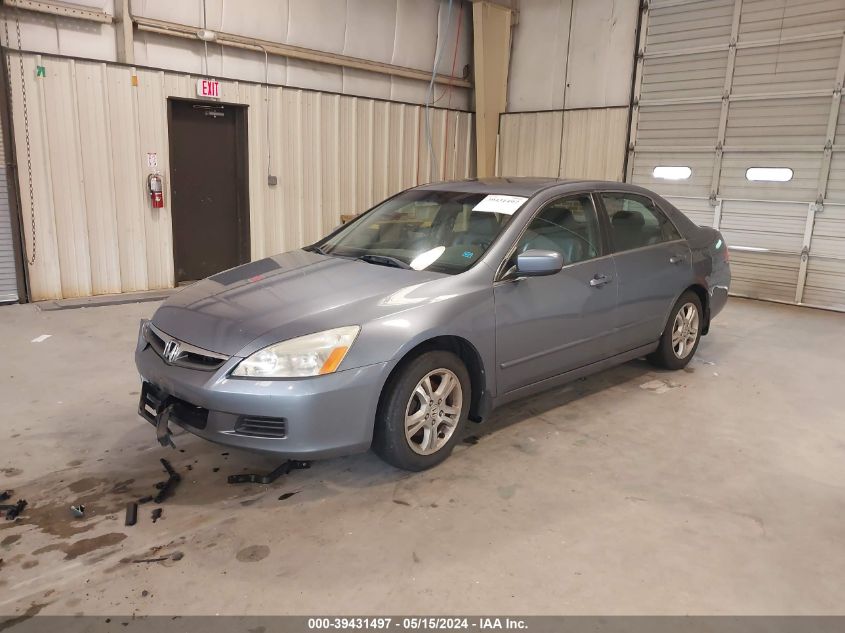 2007 Honda Accord 2.4 Ex VIN: 1HGCM56827A187338 Lot: 39431497