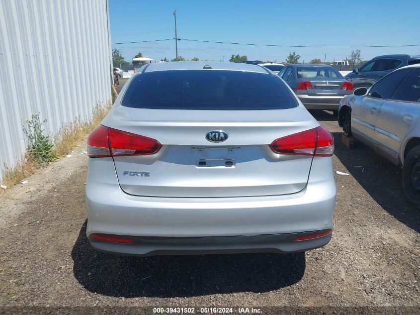 2017 Kia Forte Lx VIN: 3KPFK4A72HE011494 Lot: 39431502