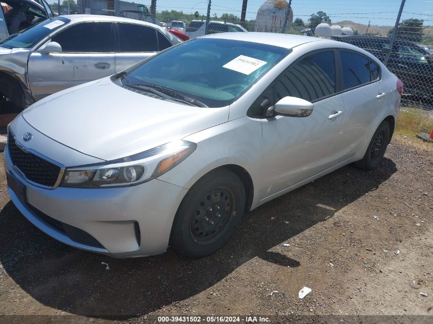 2017 Kia Forte Lx VIN: 3KPFK4A72HE011494 Lot: 39431502