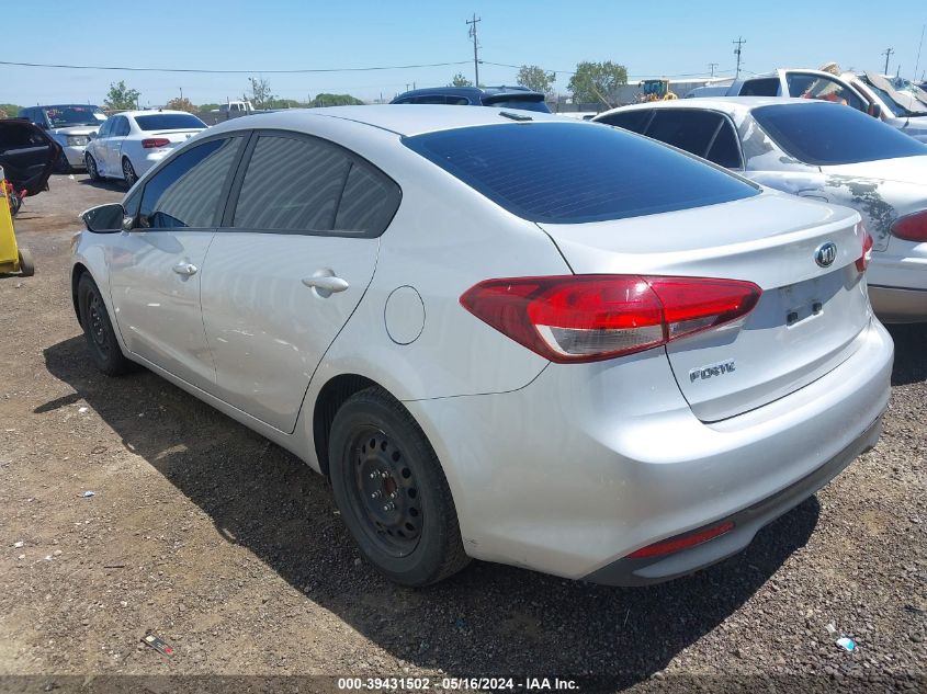 2017 Kia Forte Lx VIN: 3KPFK4A72HE011494 Lot: 39431502