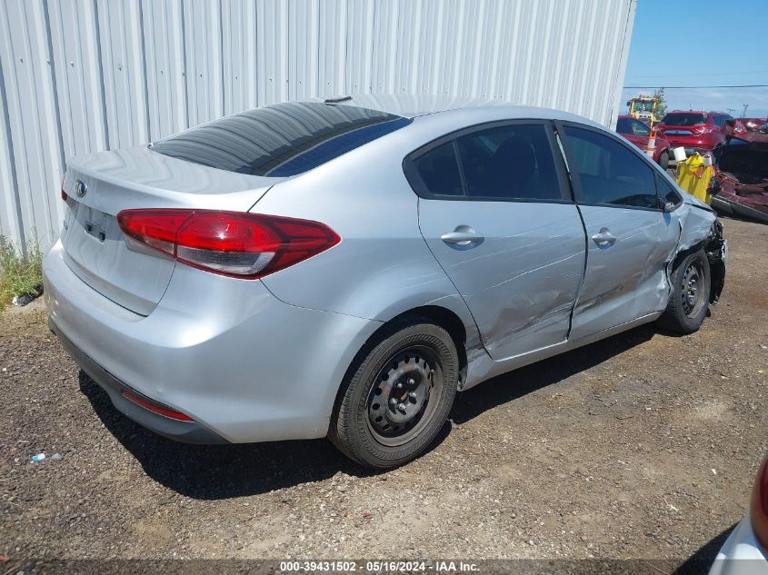 2017 Kia Forte Lx VIN: 3KPFK4A72HE011494 Lot: 39431502