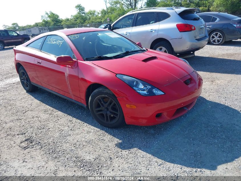 2001 Toyota Celica Gt VIN: JTDDR32T610091647 Lot: 39431514