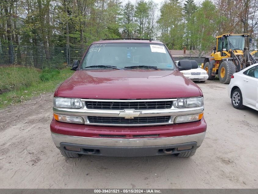 2006 Chevrolet Suburban 1500 Lt VIN: 1GNFK16Z66J154545 Lot: 39431521