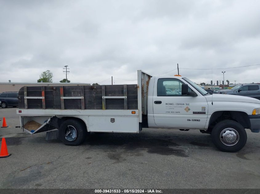 2001 Dodge Ram 3500 St VIN: 3B6MC36611M502637 Lot: 39431533