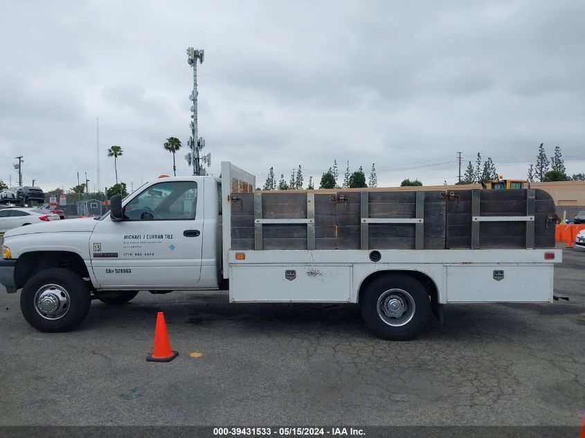 2001 Dodge Ram 3500 St VIN: 3B6MC36611M502637 Lot: 39431533