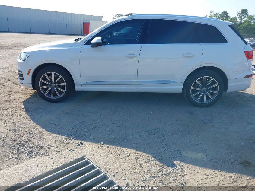 2017 Audi Q7 2.0T Premium VIN: WA1LHAF70HD036995 Lot: 39431548