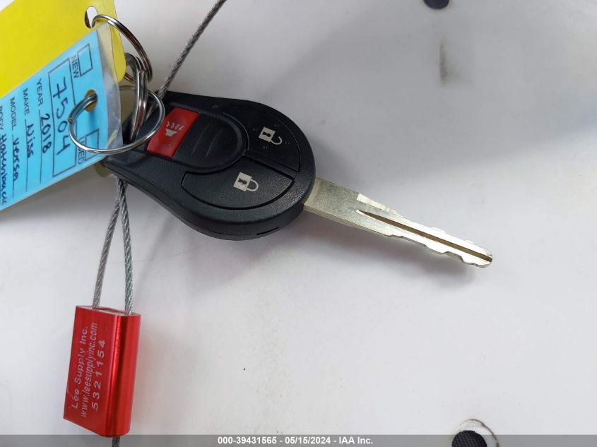 2018 Nissan Versa Note Sv VIN: 3N1CE2CP0JL352070 Lot: 39431565