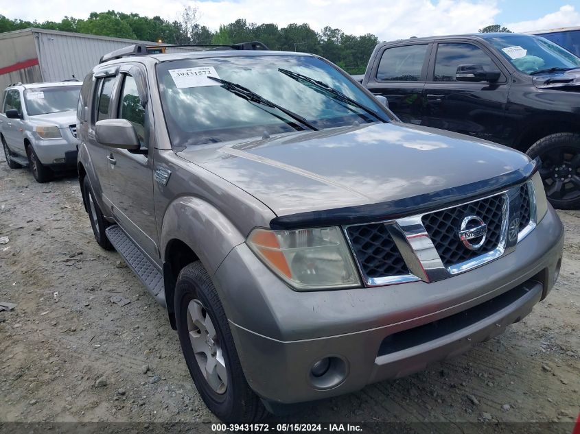 2006 Nissan Pathfinder Se VIN: 5N1AR18U86C644906 Lot: 39431572