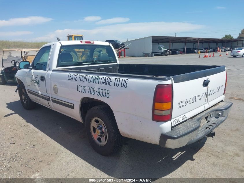 1999 Chevrolet Silverado 1500 VIN: 1GCEC14W8XE214376 Lot: 39431583