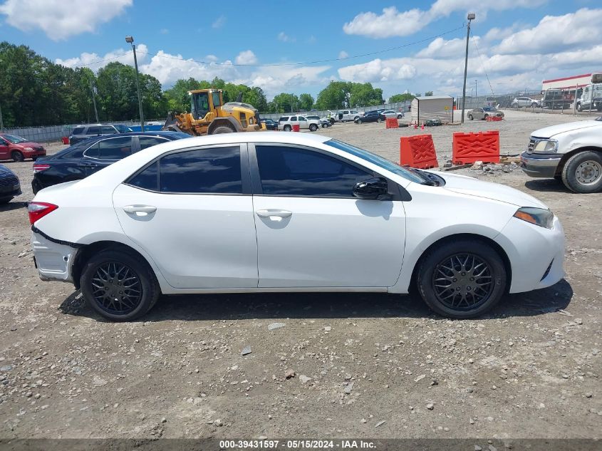 2014 Toyota Corolla Le VIN: 5YFBURHEXEP177802 Lot: 39431597