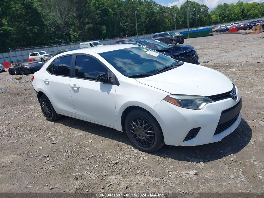 2014 Toyota Corolla Le VIN: 5YFBURHEXEP177802 Lot: 39431597