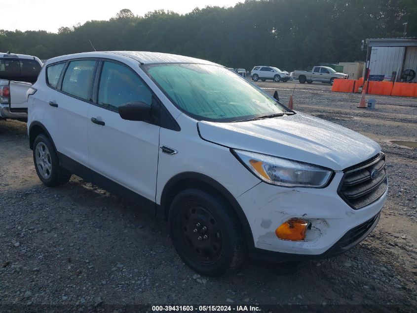 2017 Ford Escape S VIN: 1FMCU0F78HUE63882 Lot: 39431603