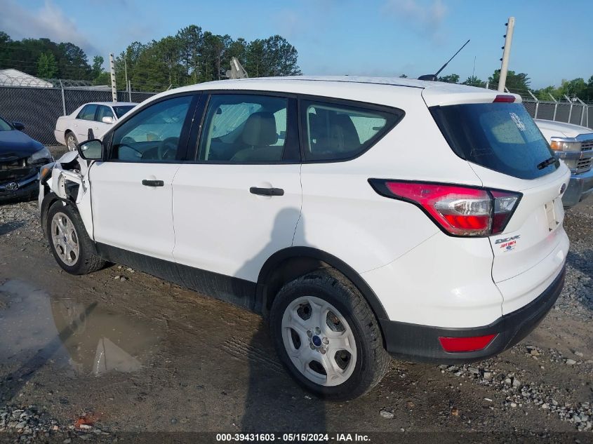 2017 Ford Escape S VIN: 1FMCU0F78HUE63882 Lot: 39431603