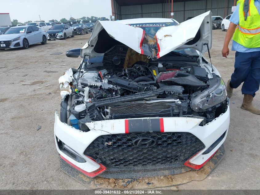 2021 Hyundai Veloster N VIN: KMHT36AH5MU010285 Lot: 39431632