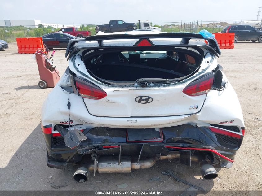 2021 Hyundai Veloster N VIN: KMHT36AH5MU010285 Lot: 39431632