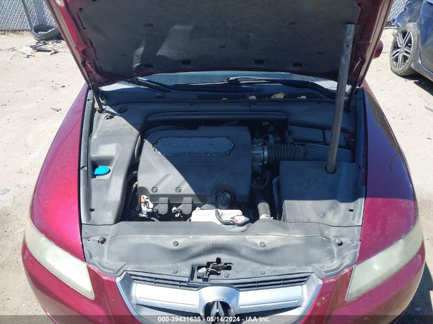 2005 Acura Tl VIN: 19UUA66205A064200 Lot: 39431635