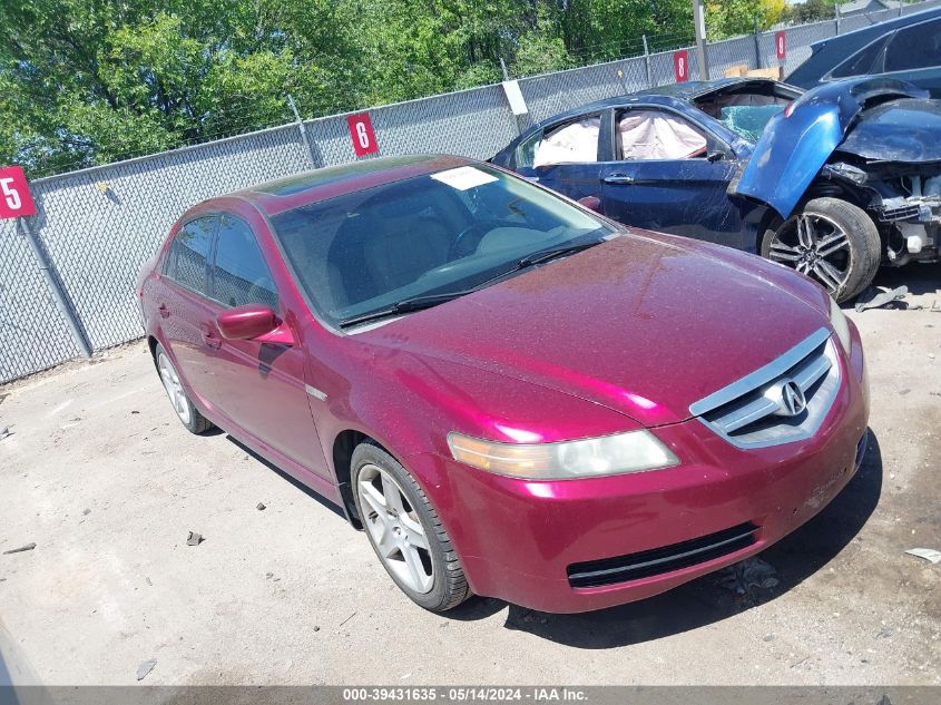 2005 Acura Tl VIN: 19UUA66205A064200 Lot: 39431635