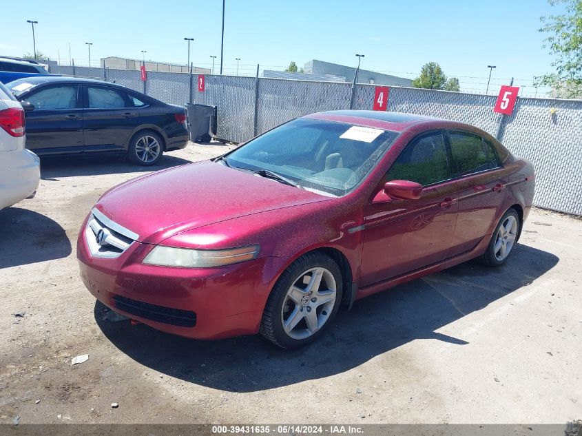 2005 Acura Tl VIN: 19UUA66205A064200 Lot: 39431635