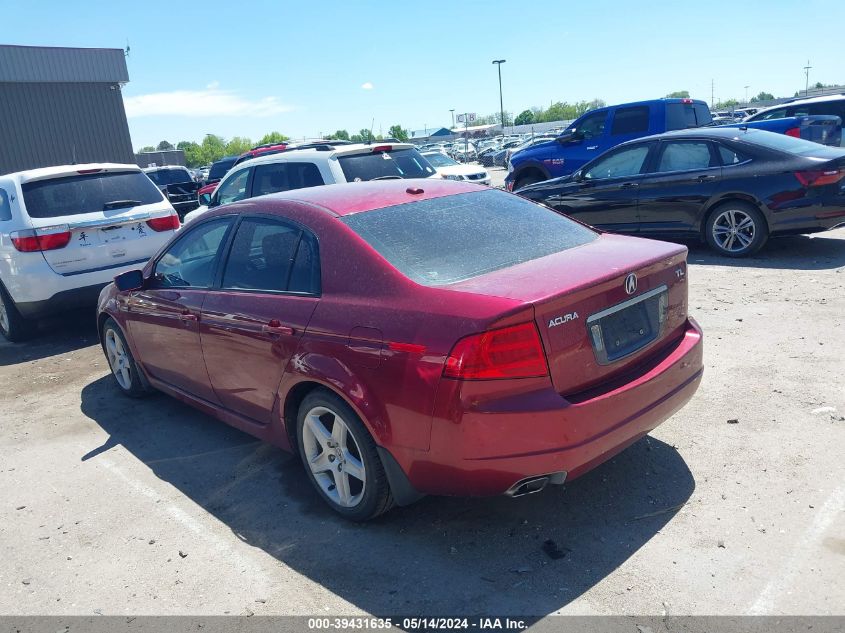 2005 Acura Tl VIN: 19UUA66205A064200 Lot: 39431635