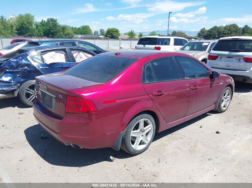 2005 Acura Tl VIN: 19UUA66205A064200 Lot: 39431635