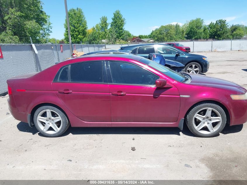 2005 Acura Tl VIN: 19UUA66205A064200 Lot: 39431635