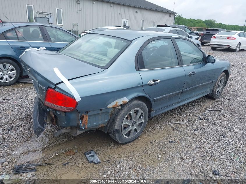 2005 Hyundai Sonata Gl V6 VIN: KMHWF25H15A100270 Lot: 39431644