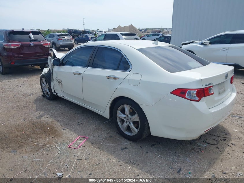2010 Acura Tsx 2.4 VIN: JH4CU2F6XAC031540 Lot: 39431645
