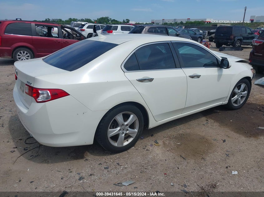 2010 Acura Tsx 2.4 VIN: JH4CU2F6XAC031540 Lot: 39431645