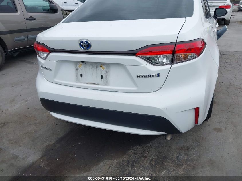 2022 TOYOTA COROLLA HYBRID LE - JTDEAMDE6N3008125