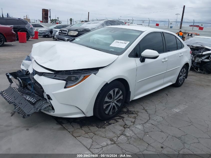 2022 TOYOTA COROLLA HYBRID LE - JTDEAMDE6N3008125